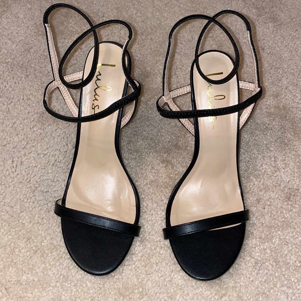 Lulus strappy high heels